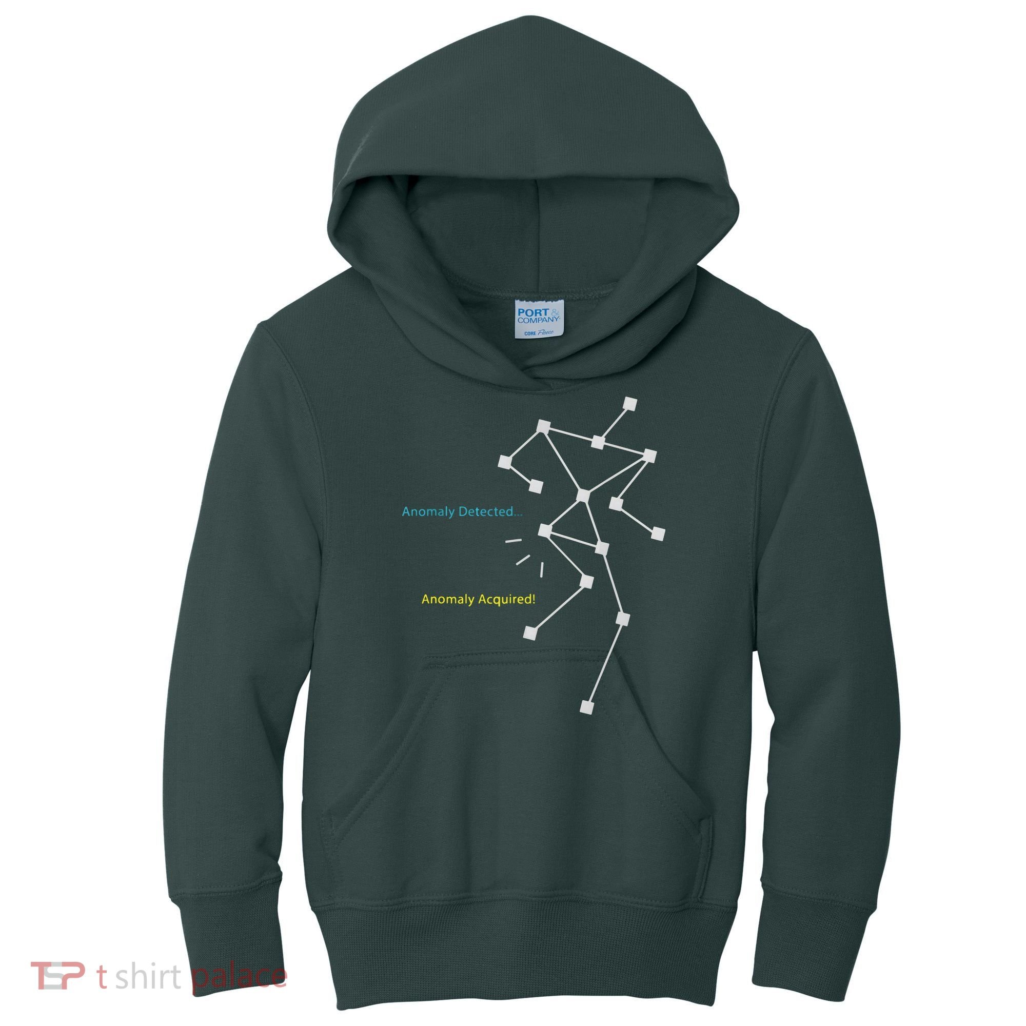 Anomaly Detected SLS Ghost Hunting Funny Paranormal Kids Hoodie