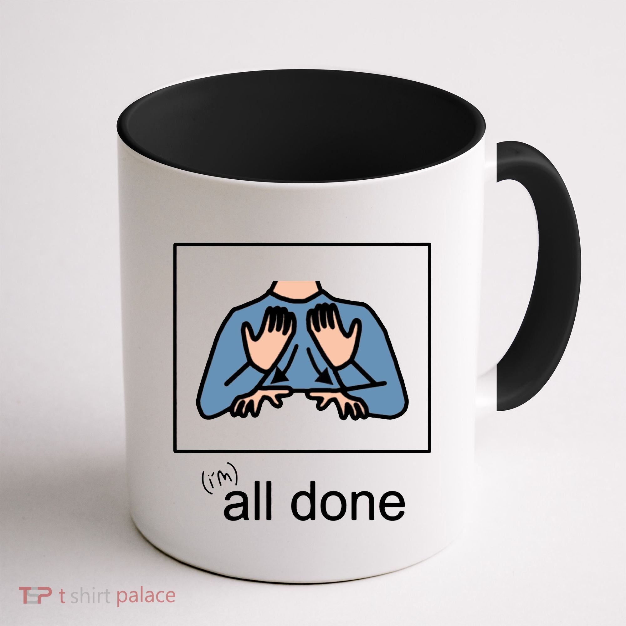 All Done Special Education Teacher Neurodiversity Autism Coffee Mug
