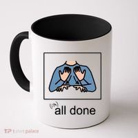All Done Special Education Teacher Neurodiversity Autism Coffee Mug thumb 0