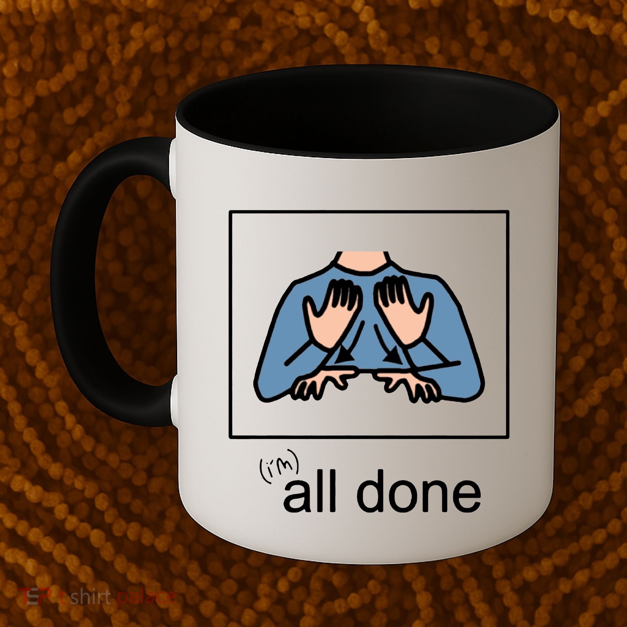 All Done Special Education Teacher Neurodiversity Autism Coffee Mug