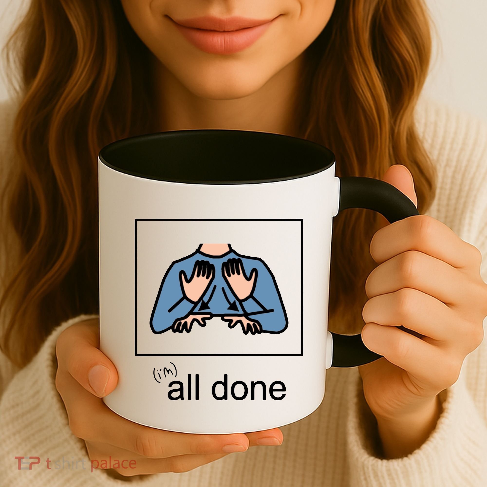 All Done Special Education Teacher Neurodiversity Autism Coffee Mug