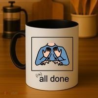 All Done Special Education Teacher Neurodiversity Autism Coffee Mug thumb 4