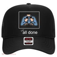 All Done Special Education Teacher Neurodiversity Autism Hat thumb 0