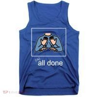 All Done Special Education Teacher Neurodiversity Autism Tank Top thumb 0