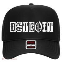 Awesome Detroit Style Font Logo Hat thumb 0