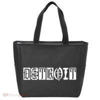 Awesome Detroit Style Font Logo Tote Bag thumb 0