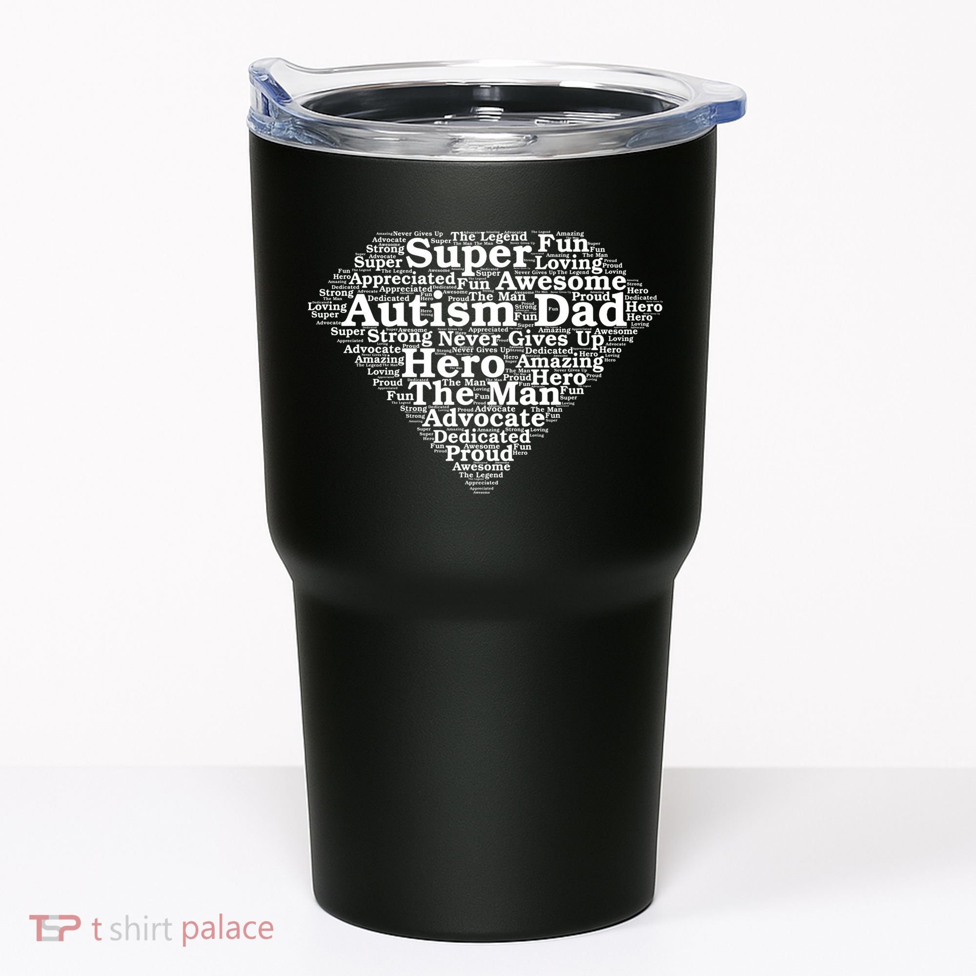 Autism Dad Superhero Fathers Day Tumbler