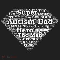 Autism Dad Superhero Fathers Day Tumbler thumb 3