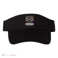 Autism Dad Some People Look Up To Their Heroes Visor thumb 0