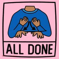 All Done Special Education Teacher Neurodiversity Autism Coaster thumb 2
