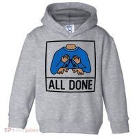 All Done Special Education Teacher Neurodiversity Autism Toddler Hoodie thumb 0