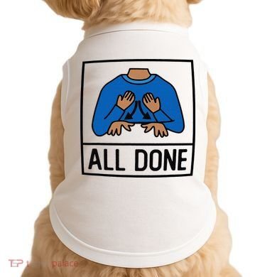 All Done Special Education Teacher Neurodiversity Autism Doggie Tank