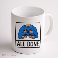All Done Special Education Teacher Neurodiversity Autism Coffee Mug thumb 1