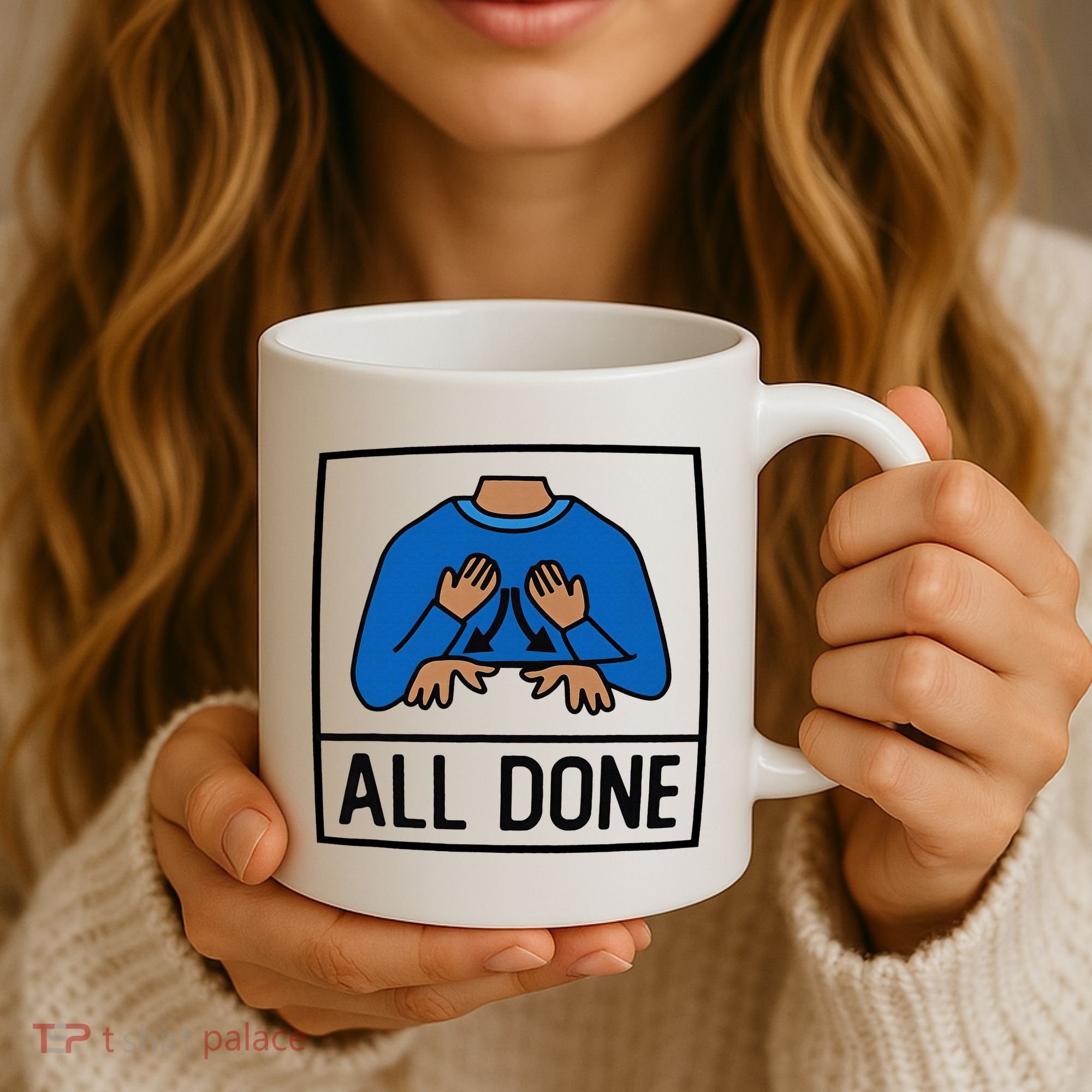 All Done Special Education Teacher Neurodiversity Autism Coffee Mug