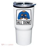 All Done Special Education Teacher Neurodiversity Autism Tumbler thumb 0