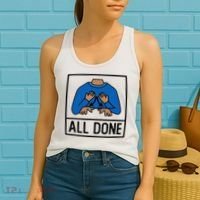All Done Special Education Teacher Neurodiversity Autism Women's Tank Top thumb 2