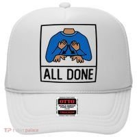 All Done Special Education Teacher Neurodiversity Autism Hat thumb 0