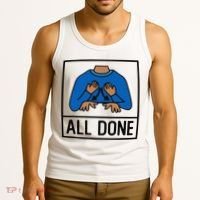All Done Special Education Teacher Neurodiversity Autism Tank Top thumb 3