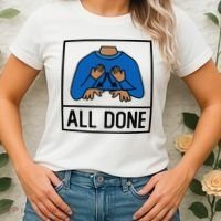 All Done Special Education Teacher Neurodiversity Autism Women's T-Shirt thumb 2