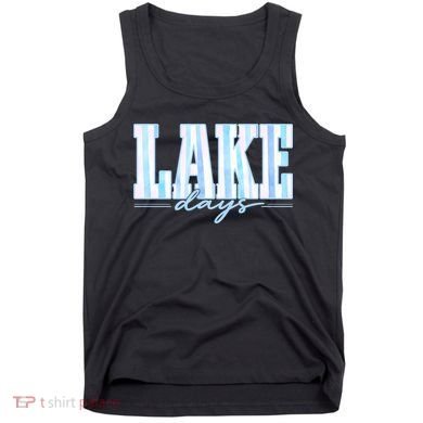 Ake Days Striped Summer Preppy Cottage Coastal Tank Top