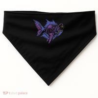 Anglerfish Deep Sea Creatures Sea Monster Angler Fish USA-Made Doggie Bandana thumb 0