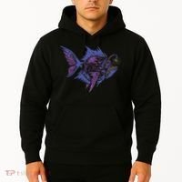 Anglerfish Deep Sea Creatures Sea Monster Angler Fish Hoodie thumb 2