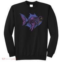 Anglerfish Deep Sea Creatures Sea Monster Angler Fish Sweatshirt thumb 0