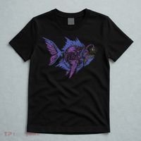 Anglerfish Deep Sea Creatures Sea Monster Angler Fish T-Shirt thumb 5