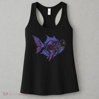Anglerfish Deep Sea Creatures Sea Monster Angler Fish Women's Tank Top thumb 3