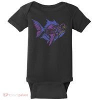 Anglerfish Deep Sea Creatures Sea Monster Angler Fish Baby Bodysuit thumb 0