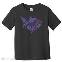 Anglerfish Deep Sea Creatures Sea Monster Angler Fish Toddler T-Shirt thumb 0