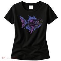 Anglerfish Deep Sea Creatures Sea Monster Angler Fish Women's T-Shirt thumb 0