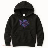Anglerfish Deep Sea Creatures Sea Monster Angler Fish Kids Hoodie thumb 0