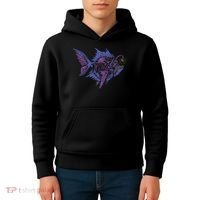 Anglerfish Deep Sea Creatures Sea Monster Angler Fish Kids Hoodie thumb 4