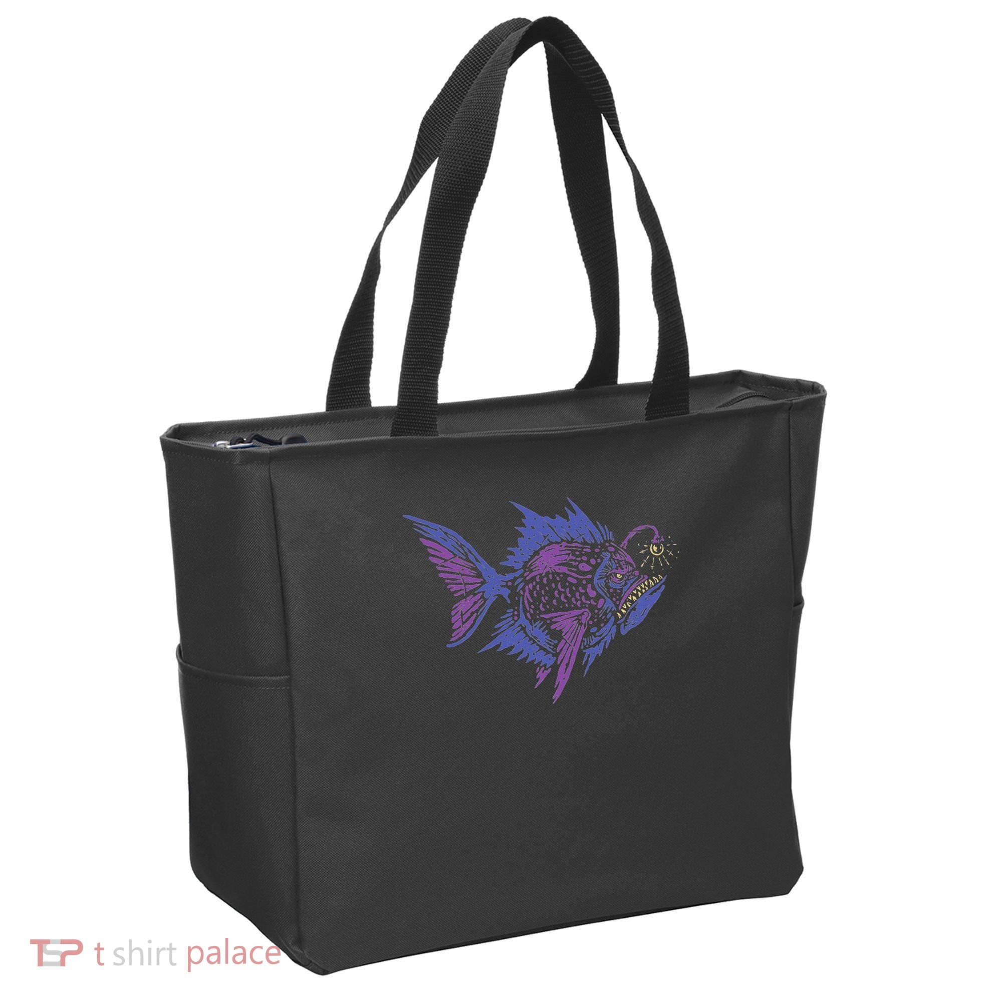 Anglerfish Deep Sea Creatures Sea Monster Angler Fish Tote Bag