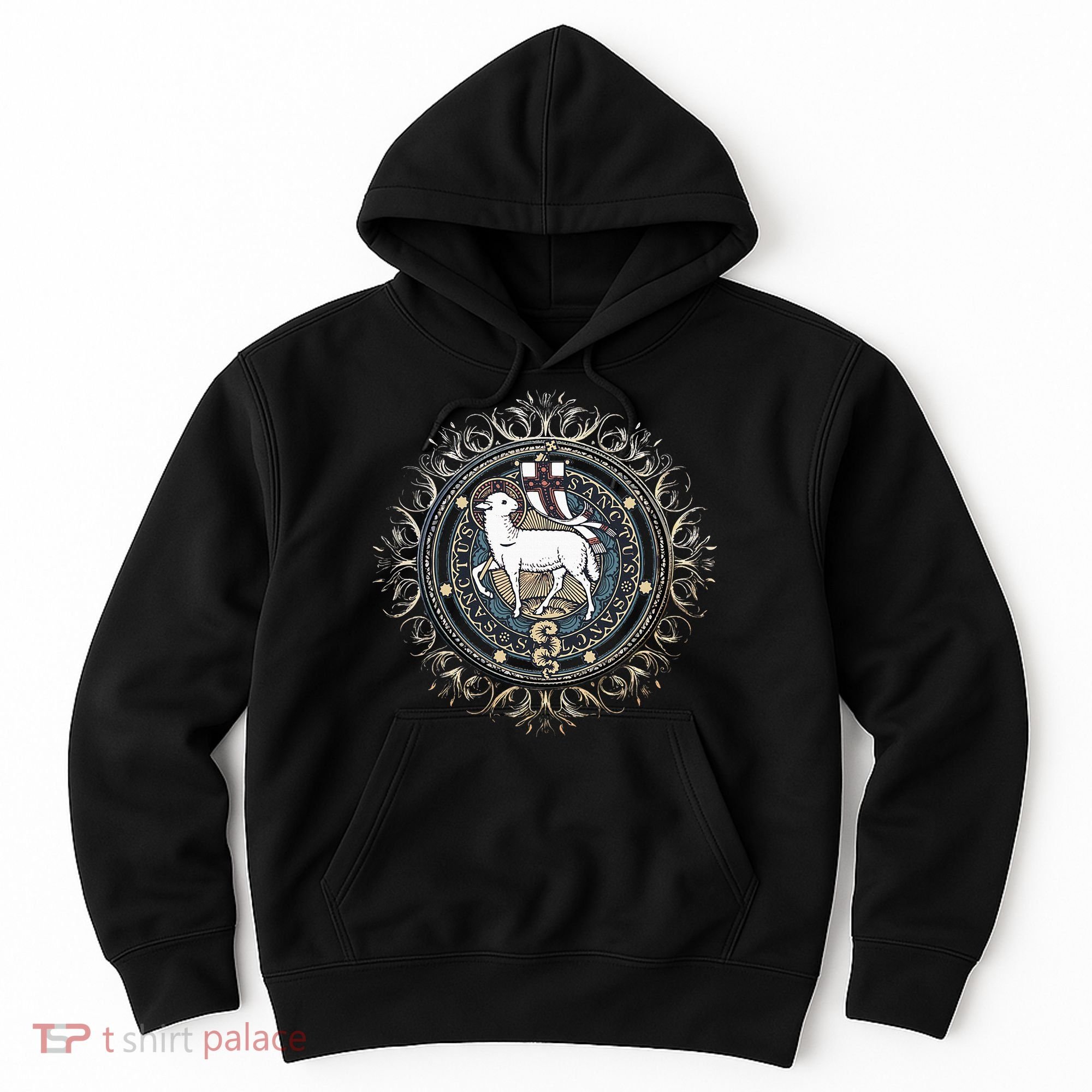 Agnus Dei Sanctus Traditional Latin Mass Catholic Hoodie