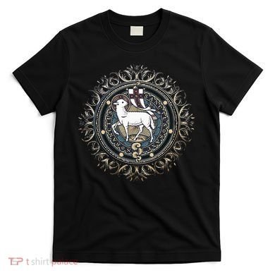 Agnus Dei Sanctus Traditional Latin Mass Catholic T-Shirt
