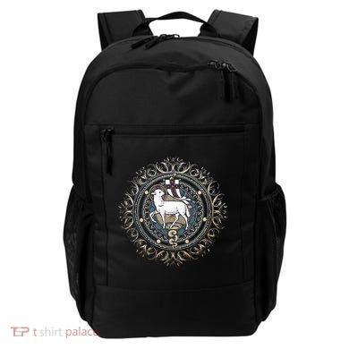 Agnus Dei Sanctus Traditional Latin Mass Catholic Backpack