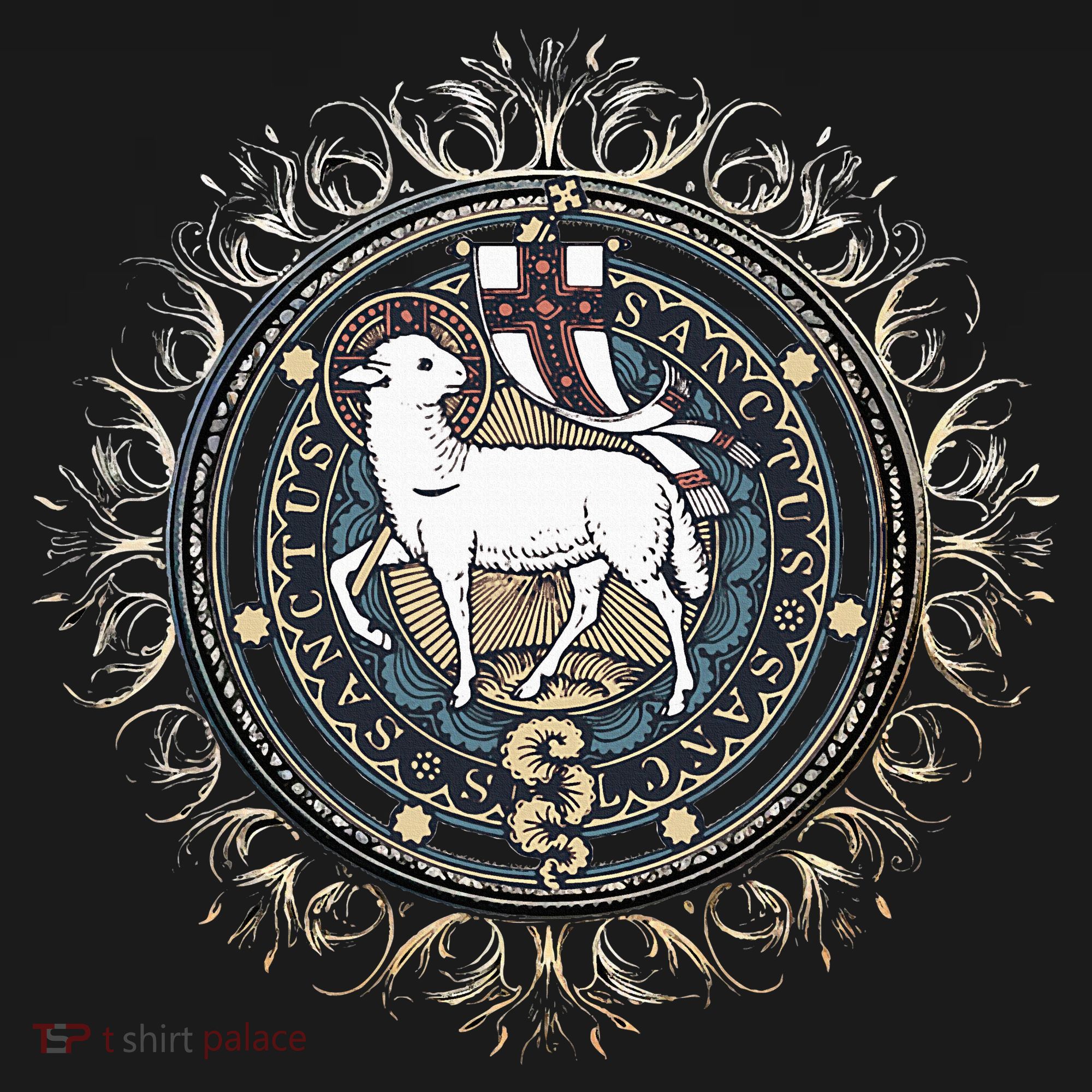 Agnus Dei Sanctus Traditional Latin Mass Catholic Coaster