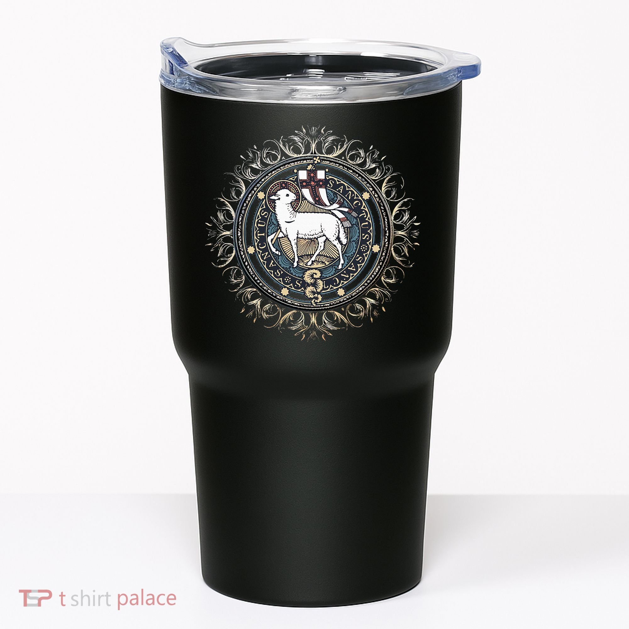 Agnus Dei Sanctus Traditional Latin Mass Catholic Tumbler