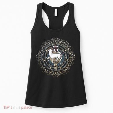 Agnus Dei Sanctus Traditional Latin Mass Catholic Women's Tank Top
