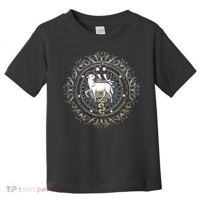 Agnus Dei Sanctus Traditional Latin Mass Catholic Toddler T-Shirt