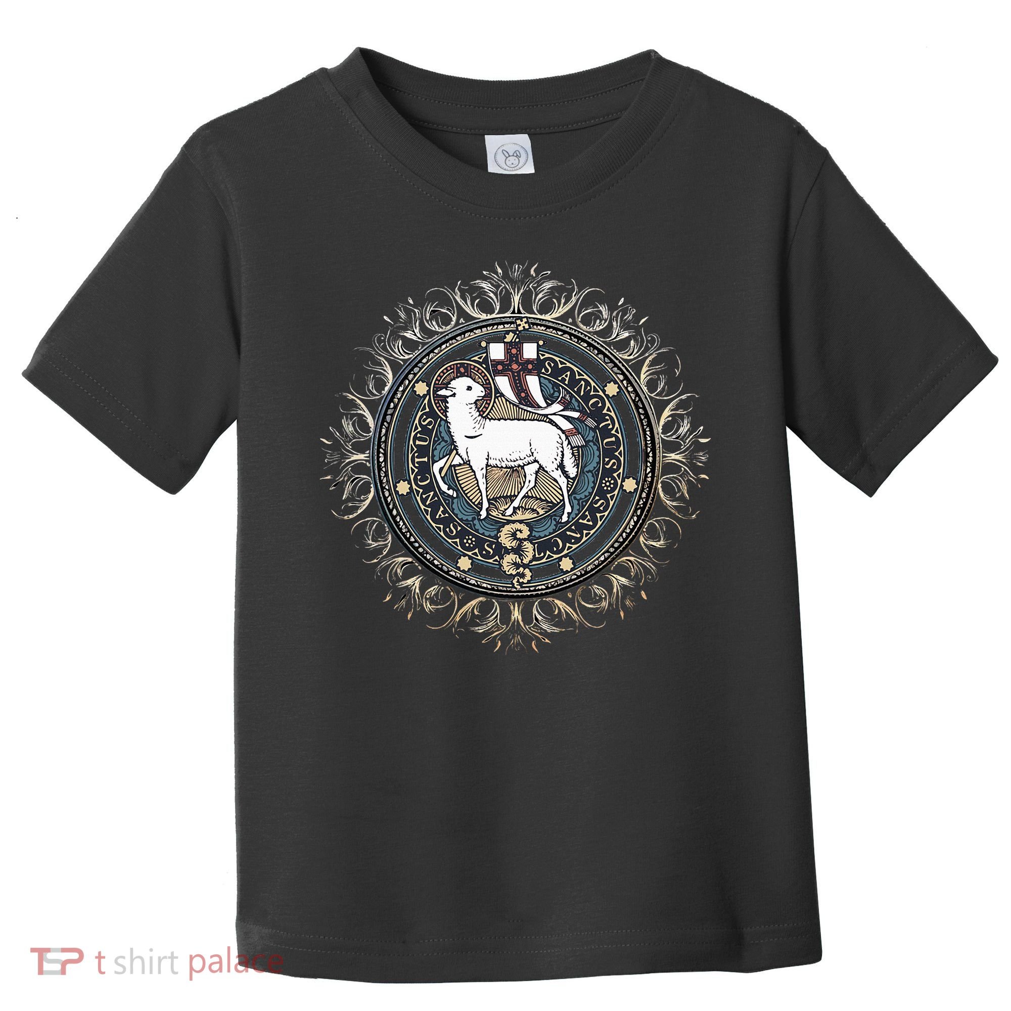 Agnus Dei Sanctus Traditional Latin Mass Catholic Toddler T-Shirt
