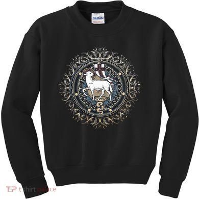 Agnus Dei Sanctus Traditional Latin Mass Catholic Kids Sweatshirt