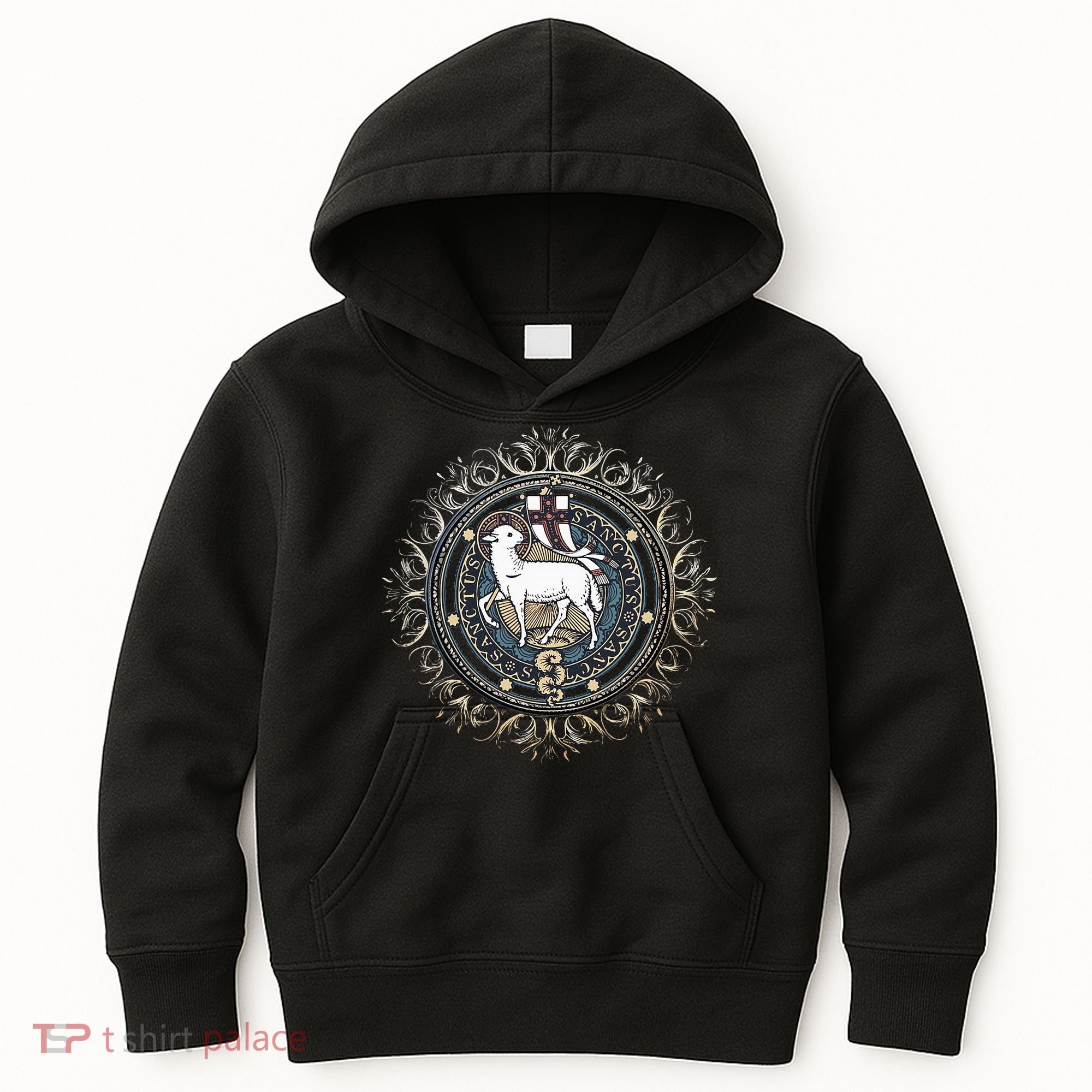 Agnus Dei Sanctus Traditional Latin Mass Catholic Kids Hoodie