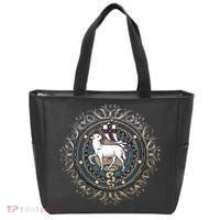 Agnus Dei Sanctus Traditional Latin Mass Catholic Tote Bag thumb 0