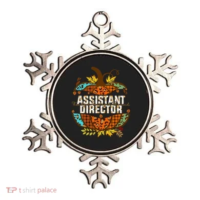 Assistant Director Thankful Grateful Blessed Fall Pumpkin Ornament