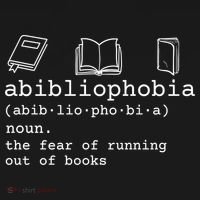Abibliophobia Definition The Fear Of Running Out Of Books Long Sleeve Shirt thumb 2