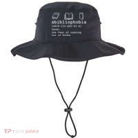 Abibliophobia Definition The Fear Of Running Out Of Books Bucket Hat thumb 0