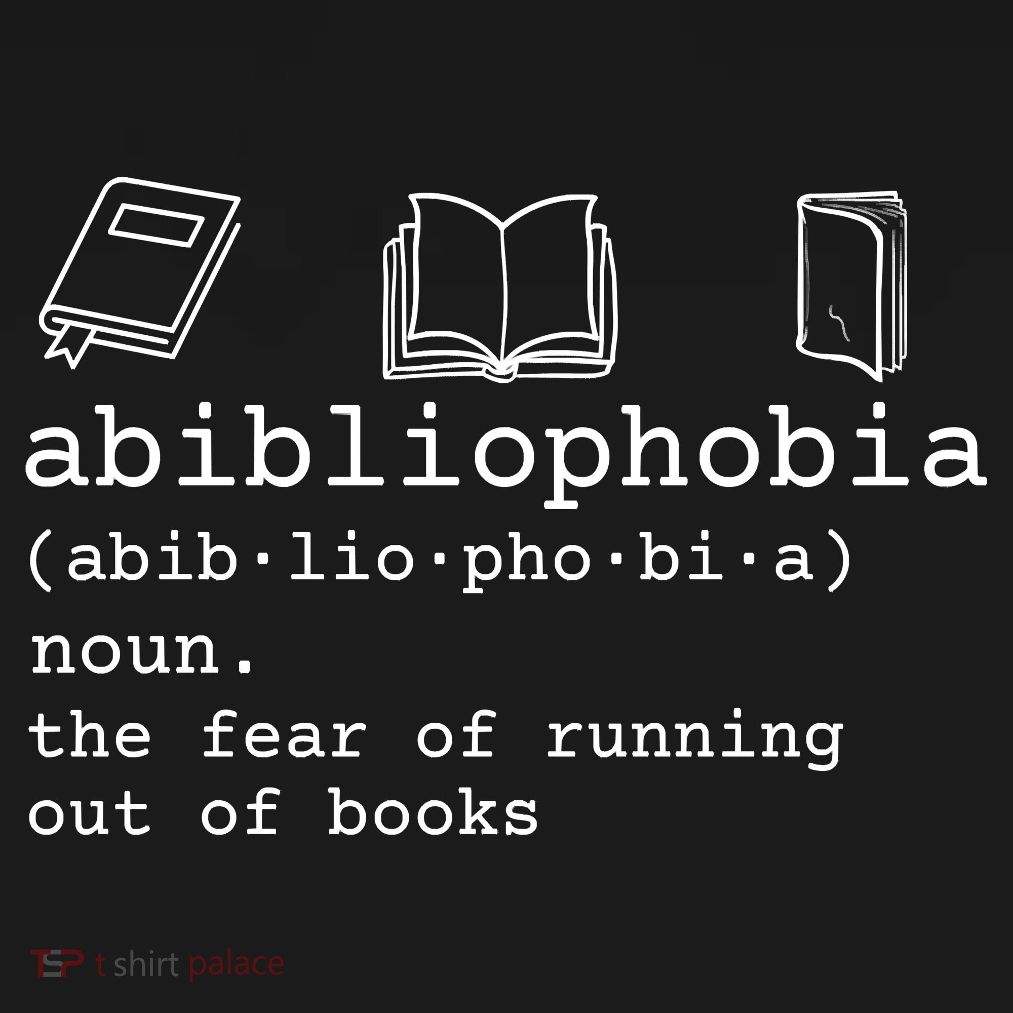 Abibliophobia Definition The Fear Of Running Out Of Books Pajama Set